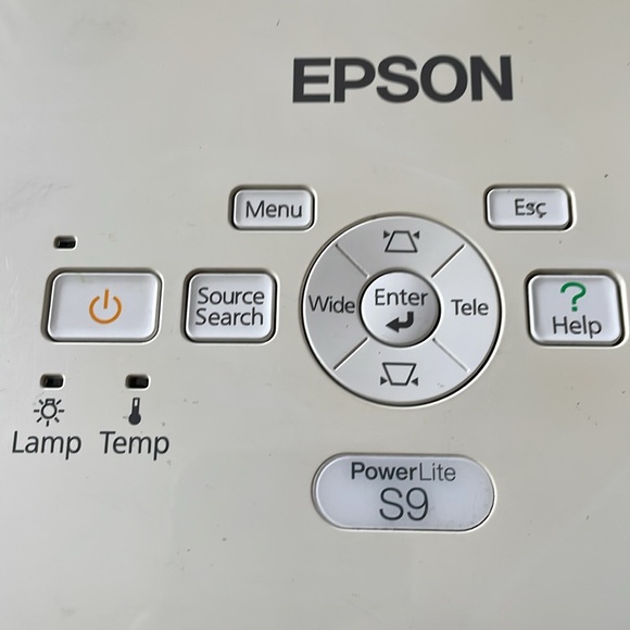 Epson PowerLite S9 3LCD Projector 2500 Lumens - Picture 8 of 9